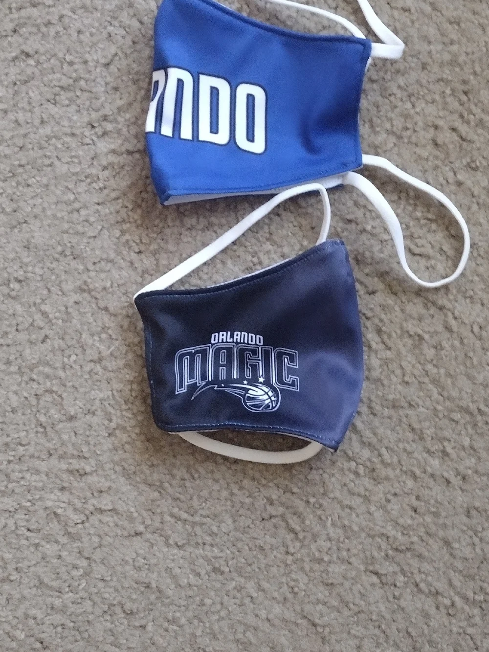 NBA Orlando Magic Dual-Pack Face Masks in Blue and Black $8